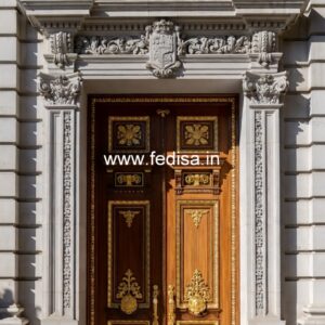 Heritage Door Design Sunmica Double Door Design No-11496