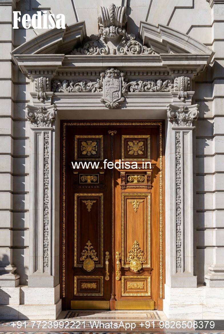 Heritage Door Design Sunmica Double Door Design No-11496