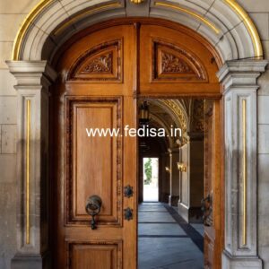 Decorative Wooden Doors Door Stopper Design No-11523