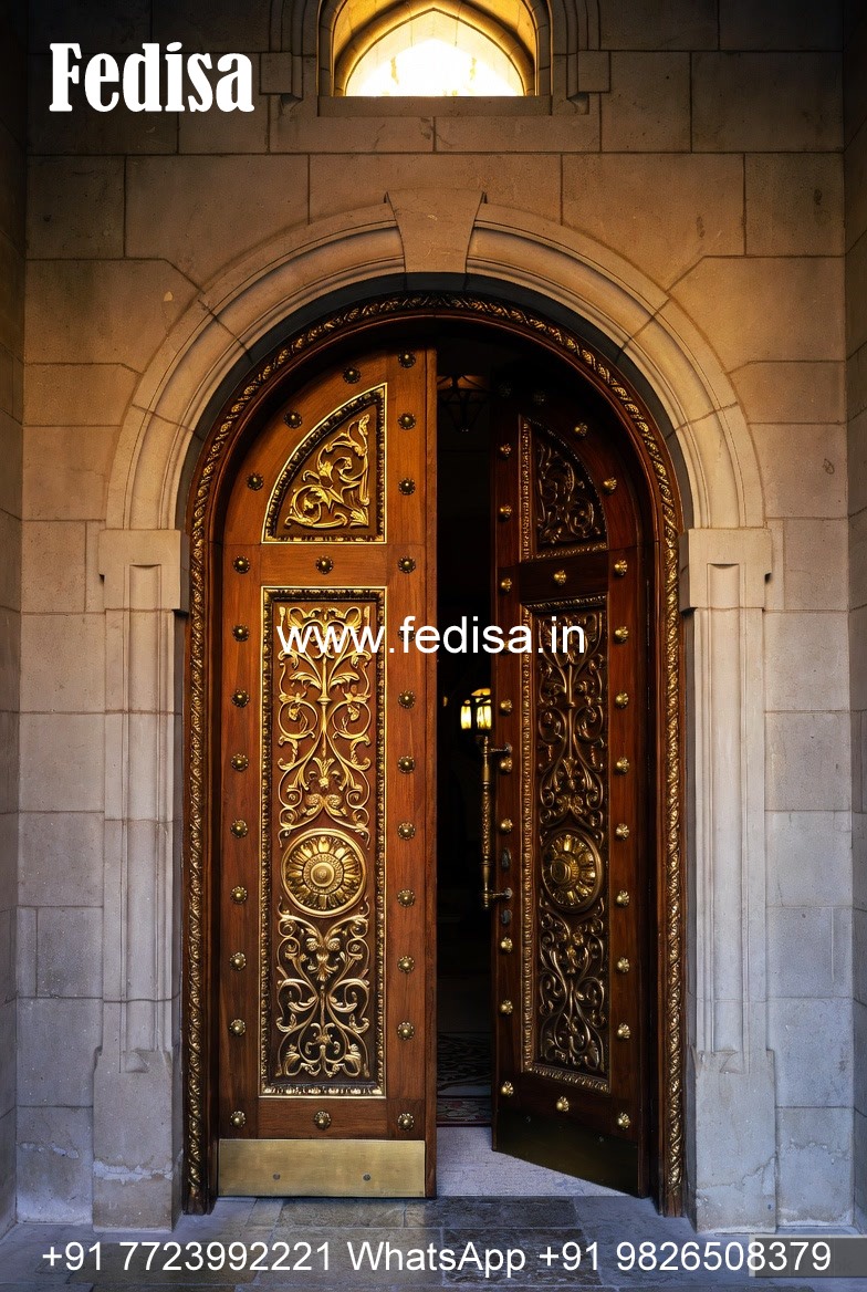 Luxury Classic Doors Jali Wale Door Design No-11538