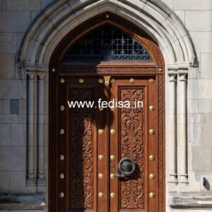 Solid Wood Classic Door Latest Door Lock Design No-11539