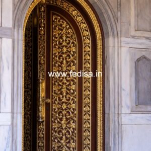 Victorian Door Design Sagwan Darwaja Design No-11546