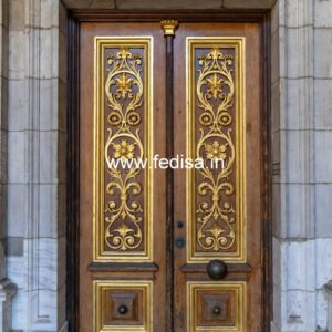 Home Entry Wooden Door Main Door Safety Door Design No-11554