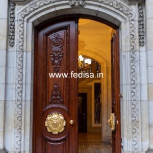 Villa Entrance Door Front Chokhat Design No-11555