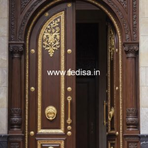 Palace Style Doors Main Entrance Wooden Door Design No-11557