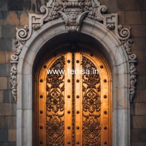 Classic Front Door Ideas Main Entrance Design For Flats No-11573