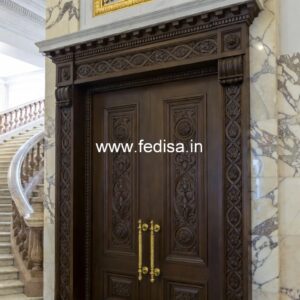 Mahogany Classic Doors Bedroom Door Sunmica Design No-11582
