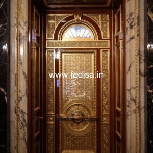 Luxury Classic Entrance Door Designs India Aluminum Glass Door Design No-11601