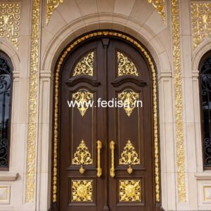 Classic Door Design Wooden Door Sunmica Design No-11611