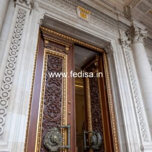 Elegant Door Design Aluminum Entrance Doors Design No-11615