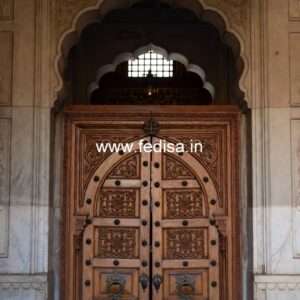Villa Entrance Door Balcony Door And Window Design No-11637