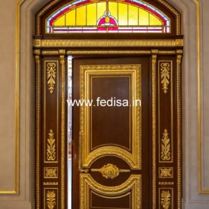 Classic Wooden Main Door Design For Home Kitchen Front Door Design No-11640