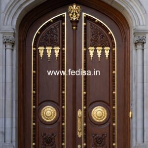 Traditional Door Design Net Door Design With Glass No-11653