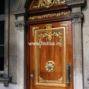 Antique Door Style House Entry Door Design No-11657