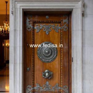 Teak Wood Door Design Main Door Design Glass No-11663