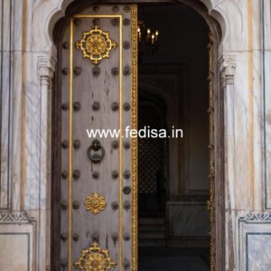 Colonial Style Door Double Door Design Plywood For Home No-11670
