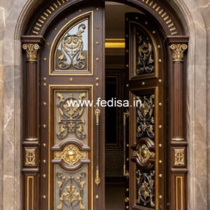 French Classic Doors Steel Gate Double Door Design No-11673