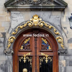 Double Door Classic Style Chokhat Design Steel No-11689