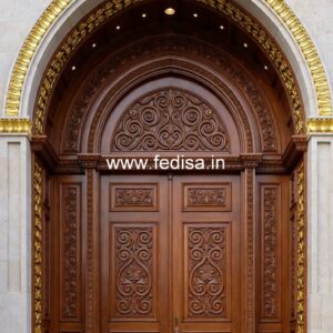 Classic Door Design Bed Room Gate Design No-11693