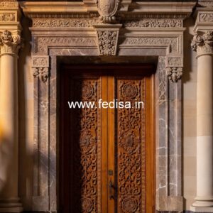 Teak Wood Door Design Cnc Jali Door Design No-11704