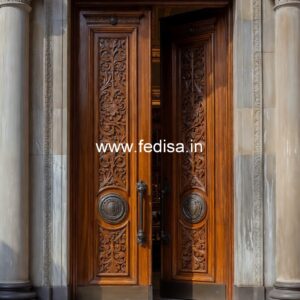 Hardwood Traditional Doors Khidki Darwaja Design No-11708