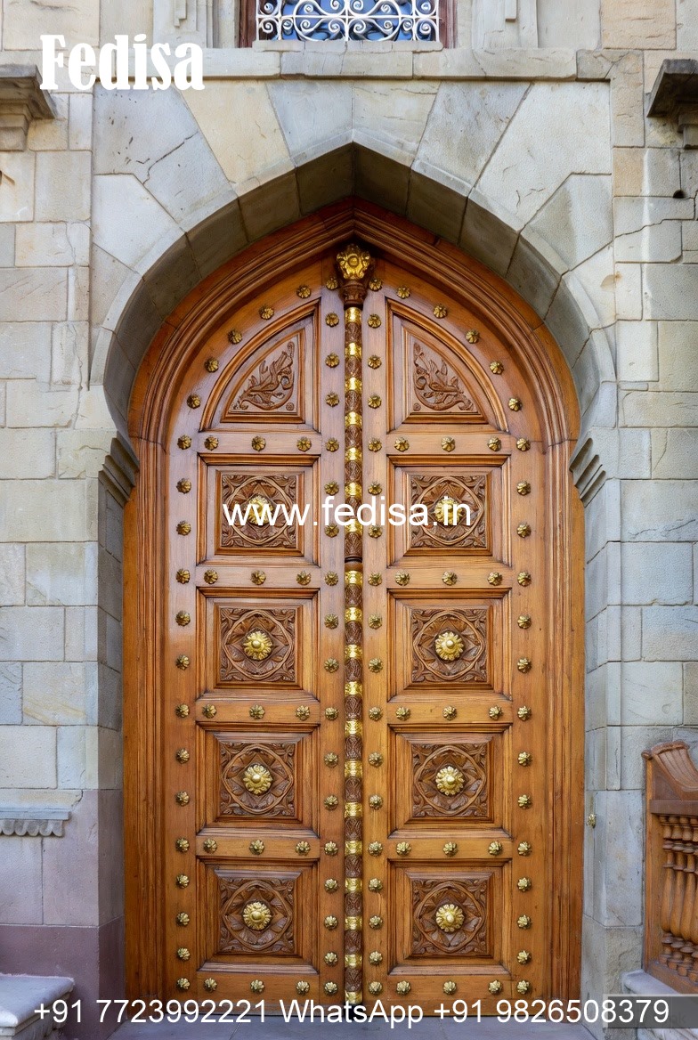 Rustic Classic Door Aluminum Door Window Design No-11712