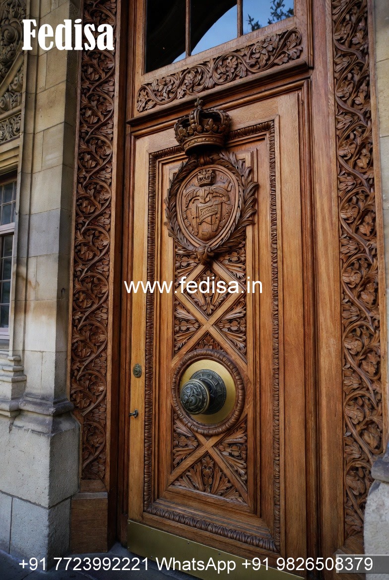 Traditional Door Design Aluminum Jali Door No-11735