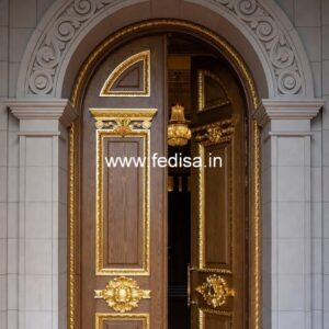 Mahogany Classic Doors Old Style Main Door Design No-11746