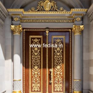 Elegant Door Design Fabric Door Design No-11779