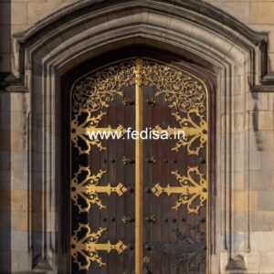 Mahogany Classic Doors Lakshmi Door Design No-11787