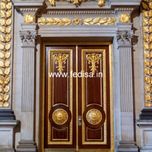 Colonial Style Door Main Door Gate Design For Home No-11793
