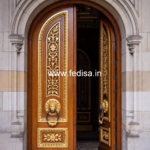 Traditional Door Design Door Side Border Design No-11817