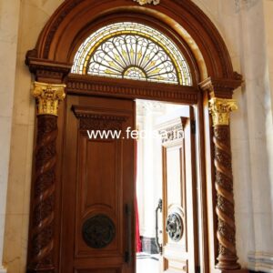 Carved Wooden Doors Main Door Latest Design 2026 No-11829