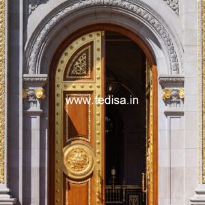 Italian Style Wooden Doors Kitchen Door Arch Design No-11838