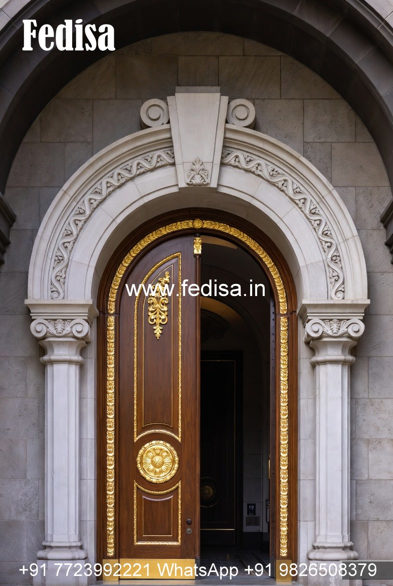 Carved Wooden Doors House Door Design 2026 No-11870