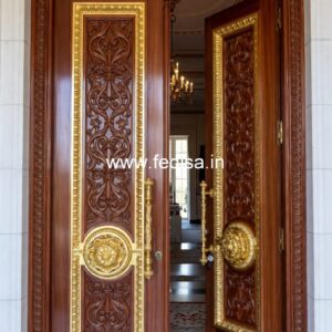 European Classic Door Simple Metal Door Design No-11873