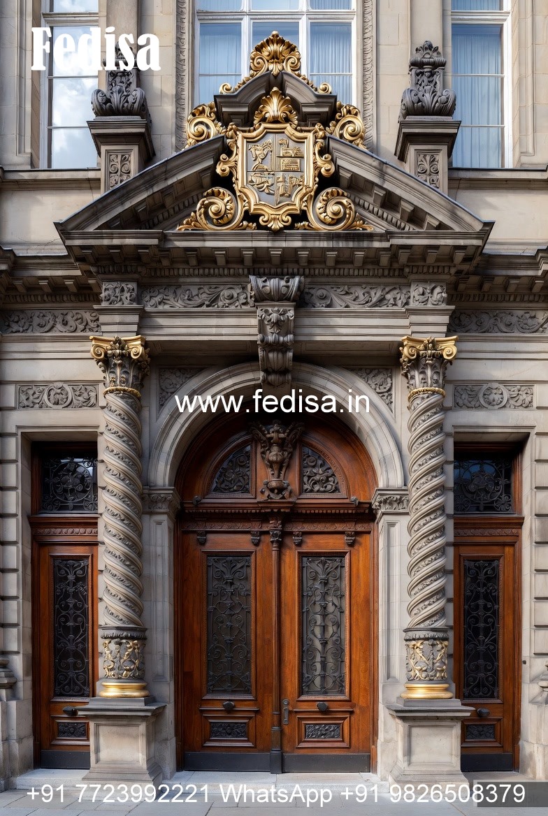 Colonial Style Door Door Mesh Design No-11875