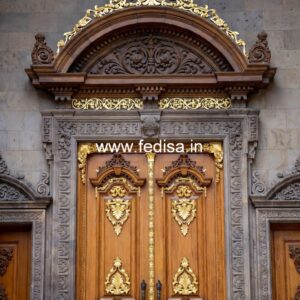 French Classic Doors Main Gate Ceiling Design No-11878