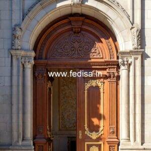 Italian Style Wooden Doors Steel Room Door Design No-11879