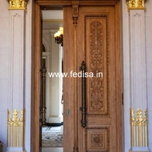 European Classic Door Two Panel Door Design No-11914