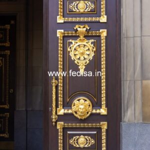 Rustic Classic Door Main Door Shutter Design No-11917