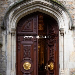 Bungalow Classic Door Design Kitchen Entry Door Design No-11925