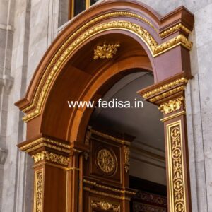 Classic Wooden Main Door Design For Home Sagwan Front Door Design No-11927