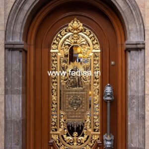 Carved Door Patterns Wooden Chaukhat Design No-11932