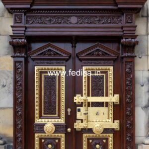 Vintage Wooden Door Latest Main Door Design For Home No-11941