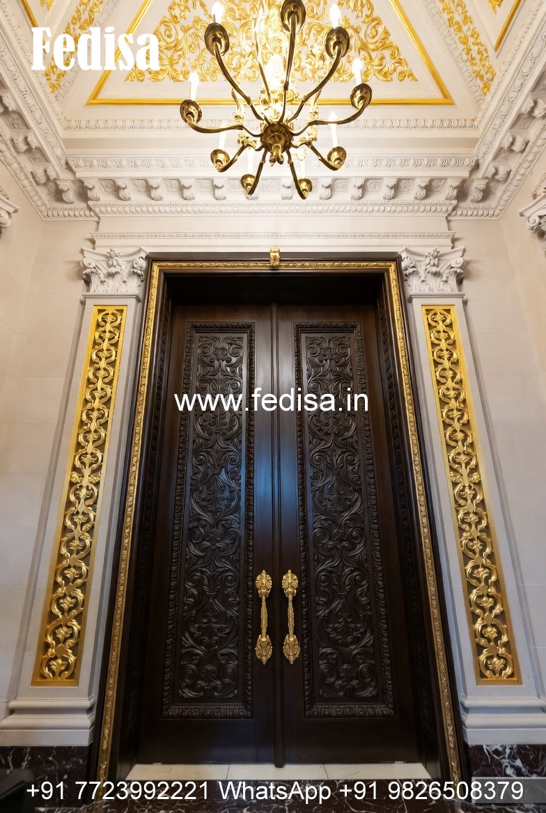 European Classic Door Pvc Main Door Design No-11955