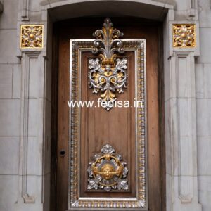 Traditional Door Design Wpc Main Door Design No-11981