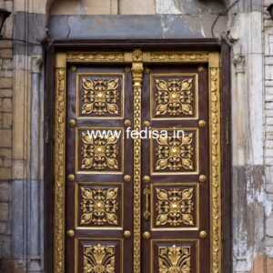 Ornate Door Design Safety Door Design With Panelling No-12041