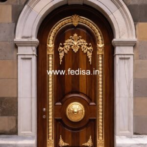 Vintage Wooden Door Designs For Houses Duplex House Main Door Design No-12053