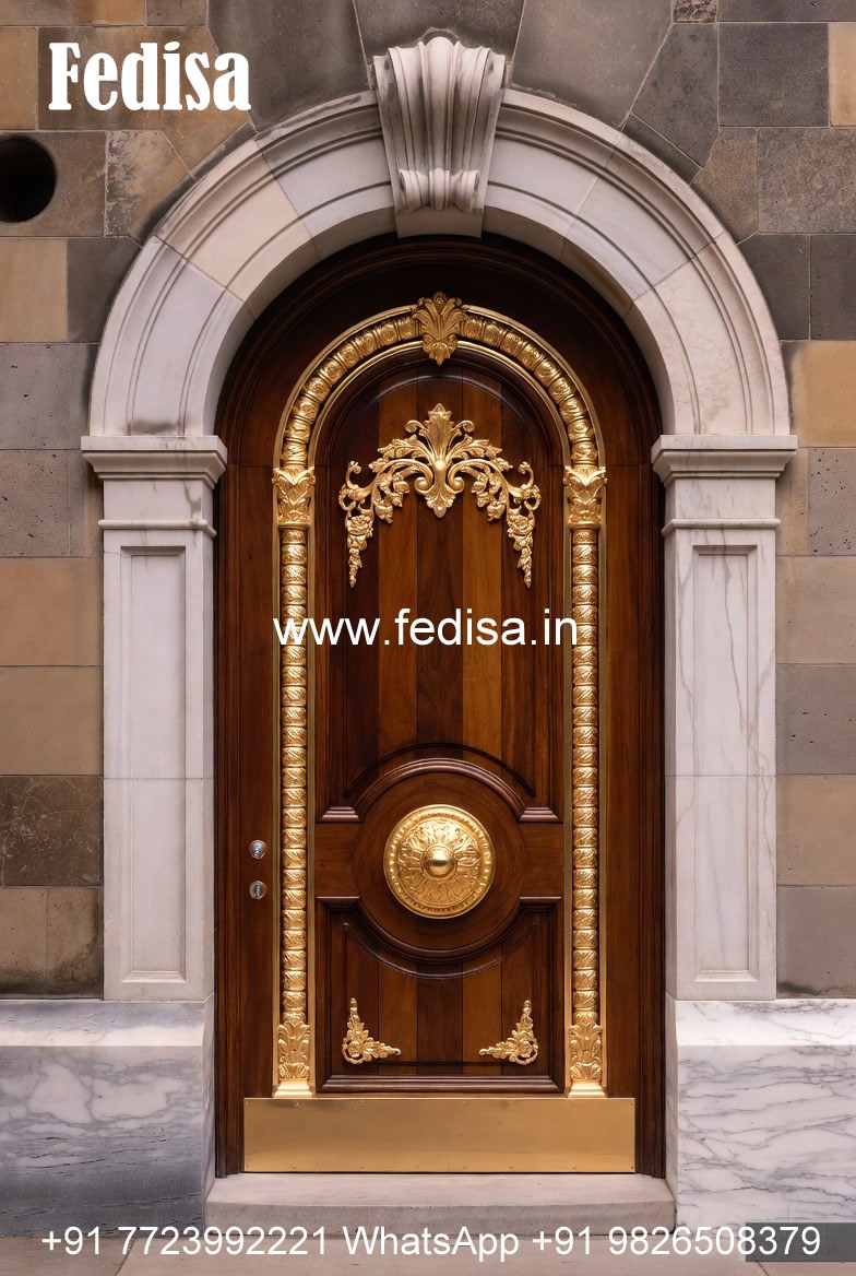Vintage Wooden Door Designs For Houses Duplex House Main Door Design No-12053